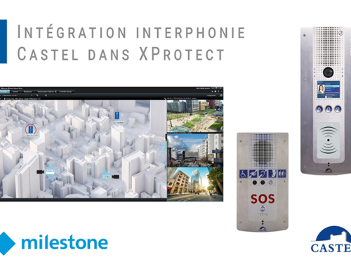 Intégration de l’interphonie CASTEL dans MILESTONE XProtect